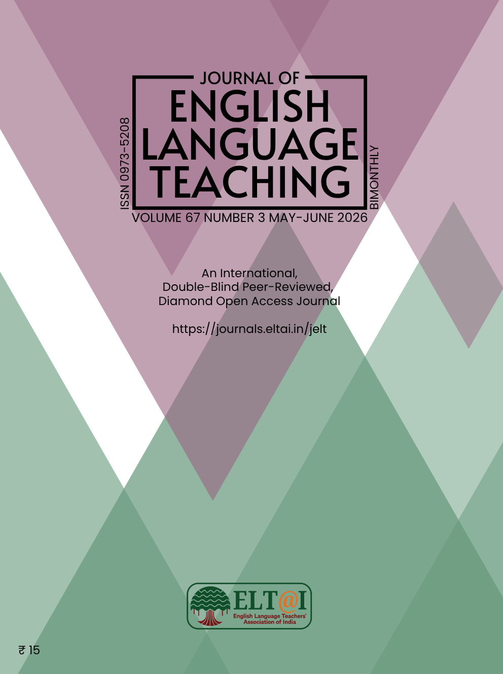 					View Vol. 68 No. 3 (2026): May-June
				