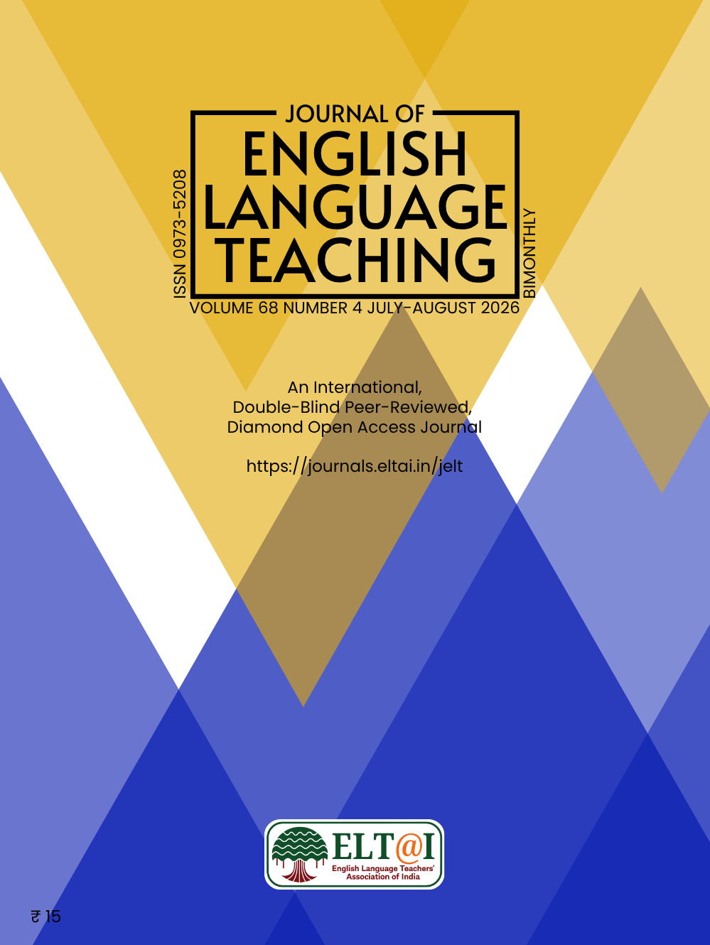 					View Vol. 68 No. 4 (2026): July-August
				